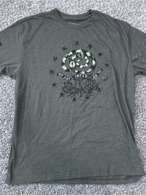 Grunt Style Don’t Tread on Me snake army green shirt